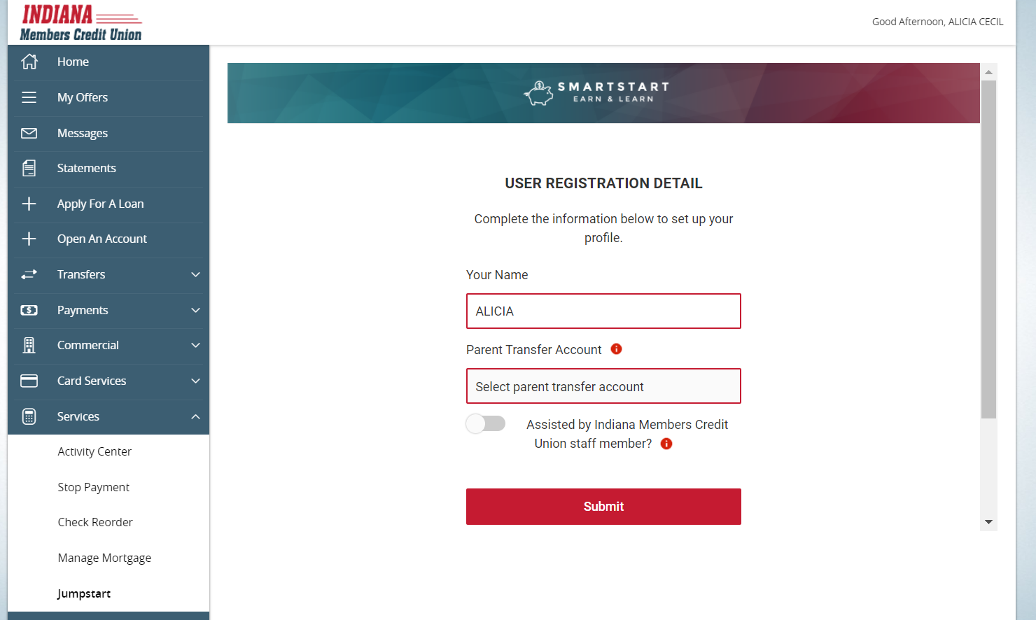IMCU Smart Start Program